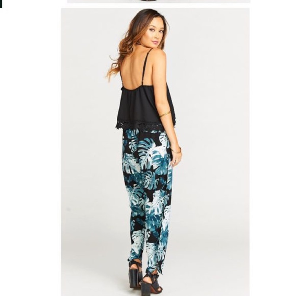 Show me your mumu side split pants